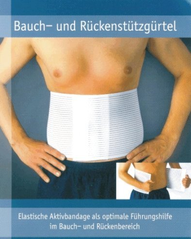 Gruber Bauch- und Rückenstützgürtel Größe 2 / 90 - 110 cm